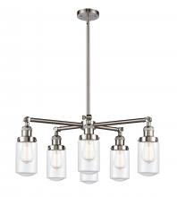 Innovations Lighting 207-6CR-SN-G312 - Dover 6 Light Chandelier