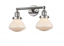 Innovations Lighting 208-PN-G321 - Olean - 2 Light - 17 inch - Polished Nickel - Adjustable Bath Vanity Light