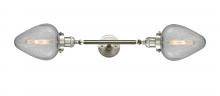 Innovations Lighting 208L-SN-G165 - Geneseo - 2 Light - 7 inch - Brushed Satin Nickel - Adjustable Bath Vanity Light