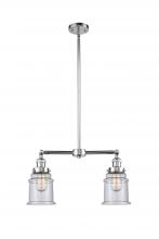 Innovations Lighting 209-PC-G184 - Canton - 2 Light - 21 inch - Polished Chrome - Stem Hung - Adjustable Island Light