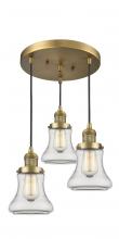 Innovations Lighting 211/3-BB-G192 - Bellmont 3 Light Multi-Pendant
