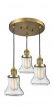 Innovations Lighting 211/3-BB-G194 - Bellmont 3 Light Multi-Pendant