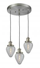 Innovations Lighting 211/3-SN-G165 - Geneseo  Light Multi-Pendant