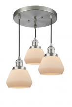 Innovations Lighting 211/3-SN-G171 - Fulton  Light Multi-Pendant