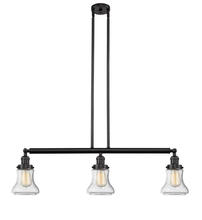 Innovations Lighting 213-OB-G194 - Bellmont - 3 Light - 39 inch - Oil Rubbed Bronze - Stem Hung - Adjustable Island Light