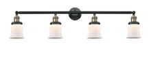 Innovations Lighting 215-BAB-G181S - Canton - 4 Light - 42 inch - Black Antique Brass - Bath Vanity Light