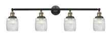 Innovations Lighting 215-BAB-G302 - Colton - 4 Light - 42 inch - Black Antique Brass - Bath Vanity Light