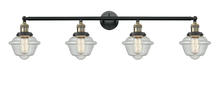 Innovations Lighting 215-BAB-G534 - Oxford - 4 Light - 46 inch - Black Antique Brass - Bath Vanity Light