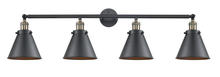 Innovations Lighting 215-BAB-M13-BK - Appalachian - 4 Light - 44 inch - Black Antique Brass - Bath Vanity Light