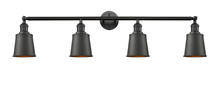 Innovations Lighting 215-OB-M9-OB - Addison - 4 Light - 42 inch - Oil Rubbed Bronze - Bath Vanity Light