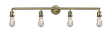 Innovations Lighting 215-AB - Bare Bulb - 4 Light - 42 inch - Antique Brass - Bath Vanity Light