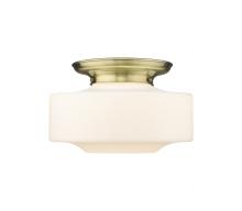 Innovations Lighting 221-1F-AB-G691-16 - Bridgeton - 1 Light - 16 inch - Antique Brass - Flush Mount