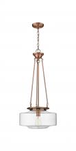 Innovations Lighting 221-1P-AC-G692-16 - Bridgeton - 1 Light - 16 inch - Antique Copper - Chain Hung - Pendant