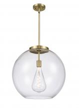 Innovations Lighting 221-1S-AB-G122-18 - Athens - 1 Light - 18 inch - Antique Brass - Cord hung - Pendant