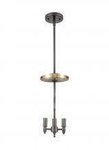 Innovations Lighting 221-3S-BAB - Lake Placid - 3 Light - 16 inch - Black Antique Brass - Pendant