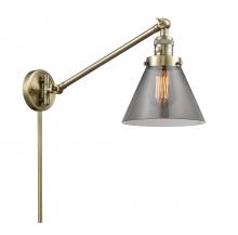 Innovations Lighting 237-AB-G43 - Cone - 1 Light - 8 inch - Antique Brass -Adjustable Swing Arm