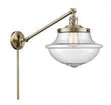 Innovations Lighting 237-AB-G544 - Oxford - 1 Light - 12 inch - Antique Brass - Swing Arm