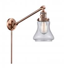 Innovations Lighting 237-AC-G194 - Bellmont - 1 Light - 8 inch - Antique Copper -Adjustable Swing Arm