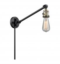Innovations Lighting 237-BAB - Bare Bulb - 1 Light - 5 inch - Black Antique Brass - Swing Arm