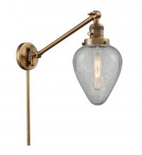 Innovations Lighting 237-BB-G165-LED - Geneseo - 1 Light - 8 inch - Brushed Brass -Adjustable Swing Arm