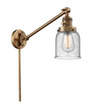 Innovations Lighting 237-BB-G54-LED - Bell - 1 Light - 8 inch - Brushed Brass -Adjustable Swing Arm