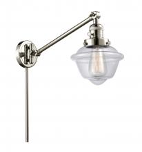 Innovations Lighting 237-PN-G532 - Oxford - 1 Light - 8 inch - Polished Nickel -Adjustable Swing Arm