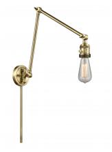 Innovations Lighting 238-AB - Bare Bulb - 1 Light - 5 inch - Antique Brass - Swing Arm