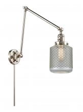 Innovations Lighting 238-PN-G262 - Stanton - 1 Light - 6 inch - Polished Nickel -Adjustable Swing Arm