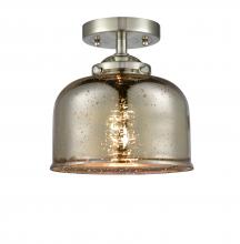 Innovations Lighting 284-1C-SN-G78-LED - Bell - 1 Light - 8 inch - Brushed Satin Nickel - Semi-Flush Mount