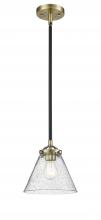 Innovations Lighting 284-1S-BAB-G44 - Cone - 1 Light - 8 inch - Black Antique Brass - Cord hung - Mini Pendant