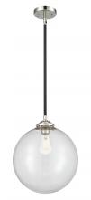 Innovations Lighting 284-1S-BPN-G202-12 - Beacon - 1 Light - 12 inch - Black Polished Nickel - Stem hung - Mini Pendant