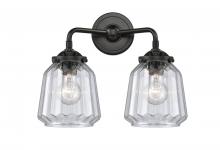 Innovations Lighting 284-2W-OB-G142 - Chatham - 2 Light - 14 inch - Oil Rubbed Bronze - Bath Vanity Light