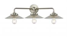 Innovations Lighting 284-3W-SN-G2 - Halophane 3 Light Bath Vanity Light