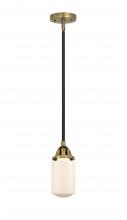 Innovations Lighting 288-1S-BAB-G311 - Dover - 1 Light - 5 inch - Black Antique Brass - Cord hung - Mini Pendant