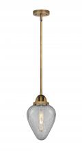 Innovations Lighting 288-1S-BB-G165 - Geneseo - 1 Light - 7 inch - Brushed Brass - Cord hung - Mini Pendant