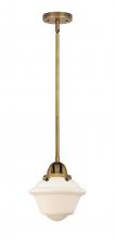 Innovations Lighting 288-1S-BB-G531 - Oxford - 1 Light - 8 inch - Brushed Brass - Cord hung - Mini Pendant