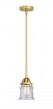 Innovations Lighting 288-1S-SG-G184S - Canton - 1 Light - 5 inch - Satin Gold - Stem hung - Mini Pendant