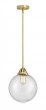 Innovations Lighting 288-1S-SG-G204-10 - Beacon - 1 Light - 10 inch - Satin Gold - Cord hung - Mini Pendant
