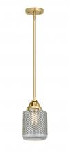 Innovations Lighting 288-1S-SG-G262 - Stanton - 1 Light - 6 inch - Satin Gold - Cord hung - Mini Pendant