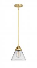 Innovations Lighting 288-1S-SG-G42 - Cone - 1 Light - 8 inch - Satin Gold - Cord hung - Mini Pendant
