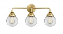 Innovations Lighting 288-3W-SG-G202-6 - Beacon - 3 Light - 24 inch - Satin Gold - Bath Vanity Light
