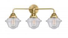 Innovations Lighting 288-3W-SG-G534 - Oxford - 3 Light - 26 inch - Satin Gold - Bath Vanity Light