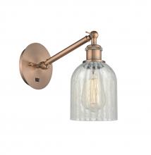 Innovations Lighting 317-1W-AC-G2511 - Caledonia - 1 Light - 5 inch - Antique Copper - Sconce