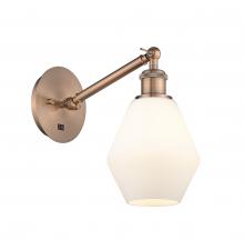 Innovations Lighting 317-1W-AC-G651-6 - Cindyrella - 1 Light - 6 inch - Antique Copper - Sconce