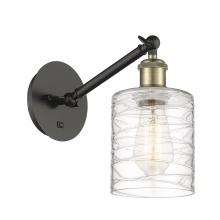 Innovations Lighting 317-1W-BAB-G1113 - Cobbleskill - 1 Light - 5 inch - Black Antique Brass - Sconce