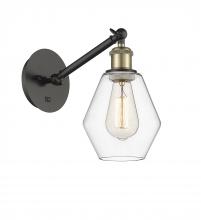 Innovations Lighting 317-1W-BAB-G652-6 - Cindyrella - 1 Light - 6 inch - Black Antique Brass - Adjustable Sconce