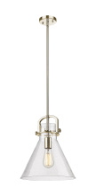Innovations Lighting 410-1SM-CB-G411-12SDY - Newton Cone - 1 Light - 12 inch - Champagne Bronze - Mini Pendant