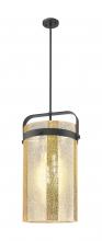 Innovations Lighting 413-4SL-BK-G413-4S-12ME - Pilaster - 4 Light - 12 inch - Matte Black - Pendant