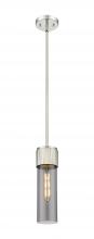 Innovations Lighting 428-1S-SN-G428-12SM - Bolivar - 1 Light - 5 inch - Satin Nickel - Pendant