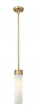 Innovations Lighting 429-1S-BB-G429-11WH - Empire - 1 Light - 3 inch - Brushed Brass - Pendant